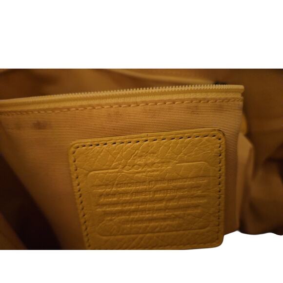 Coach Yellow Crossbody Bag - Picture 11 of 14